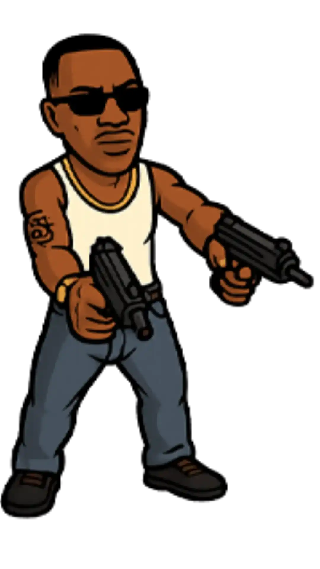 Personaje caricaturesco de CJ
