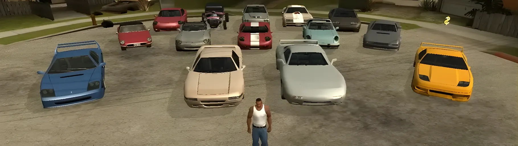 Colección de supercoches GTA San Andreas