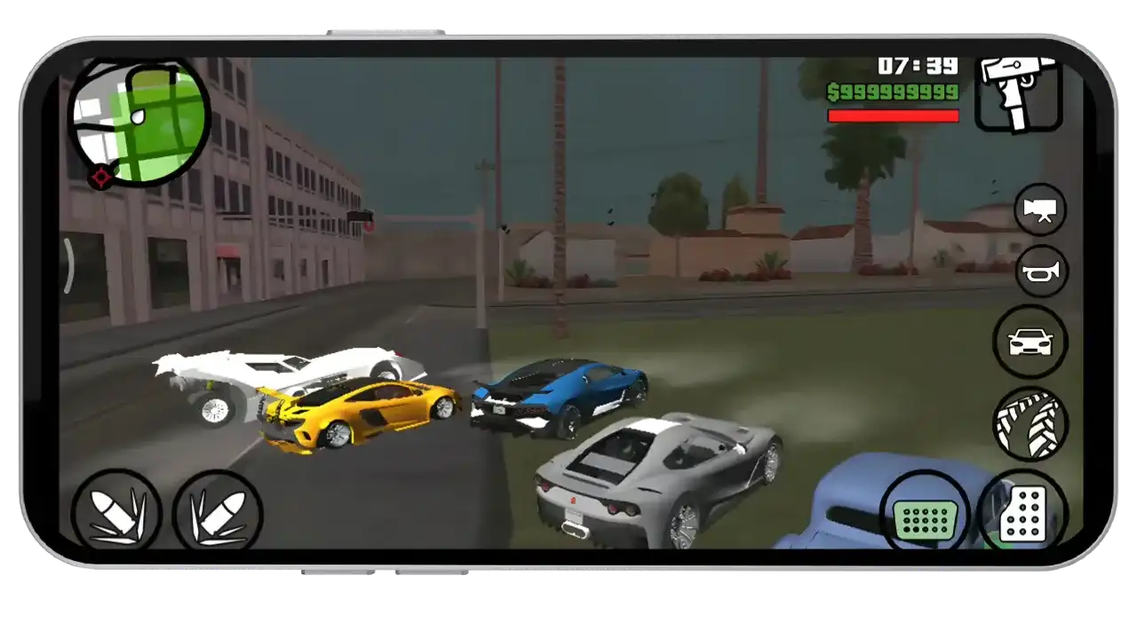 Supercoches en GTA San Andreas