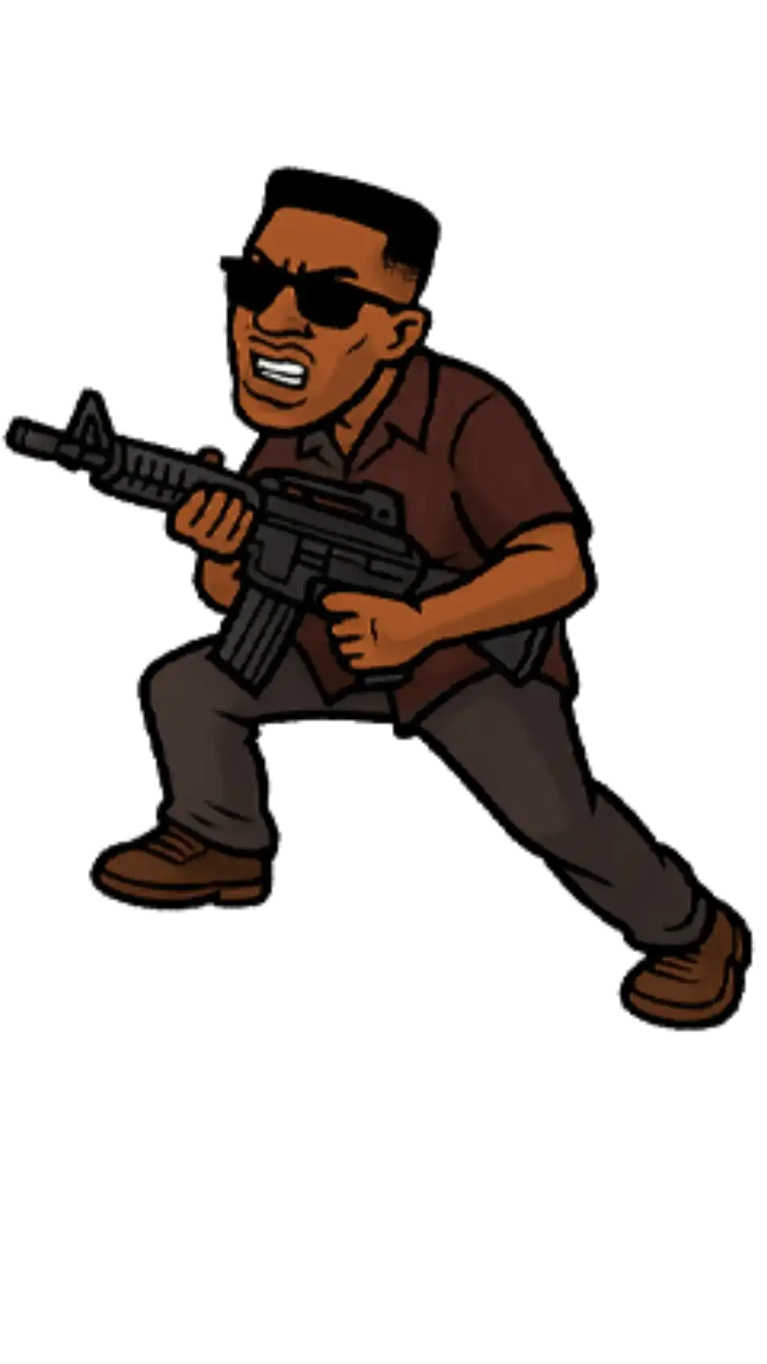 Carl Johnson caricatura